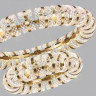 Люстра ODEON LIGHT MIRAGE L-VISION ODL24 453 LED 230W 4000K 14677лм металл акрил, античная бронза 5030/230L