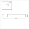 Настенный светильник ODEON LIGHT HIGHTECH FRAMANT 4293/40WL